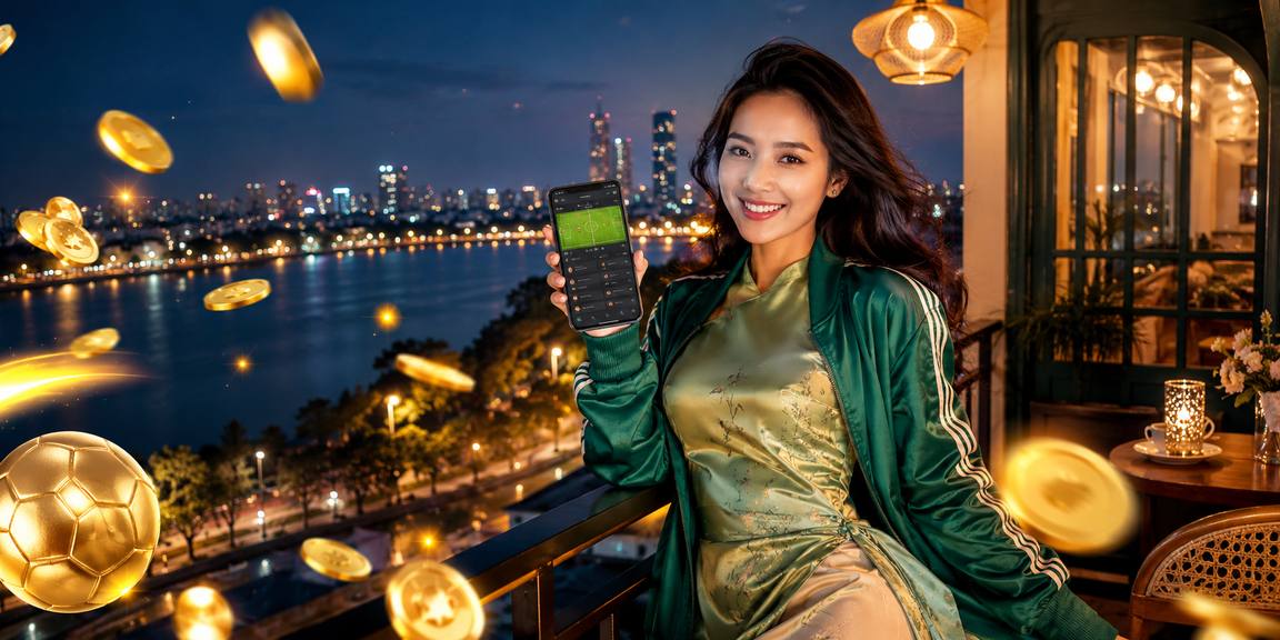 Người phụ nữ mặc áo dài theo dõi màn hình trực tuyến tại TP. Hồ Chí Minh