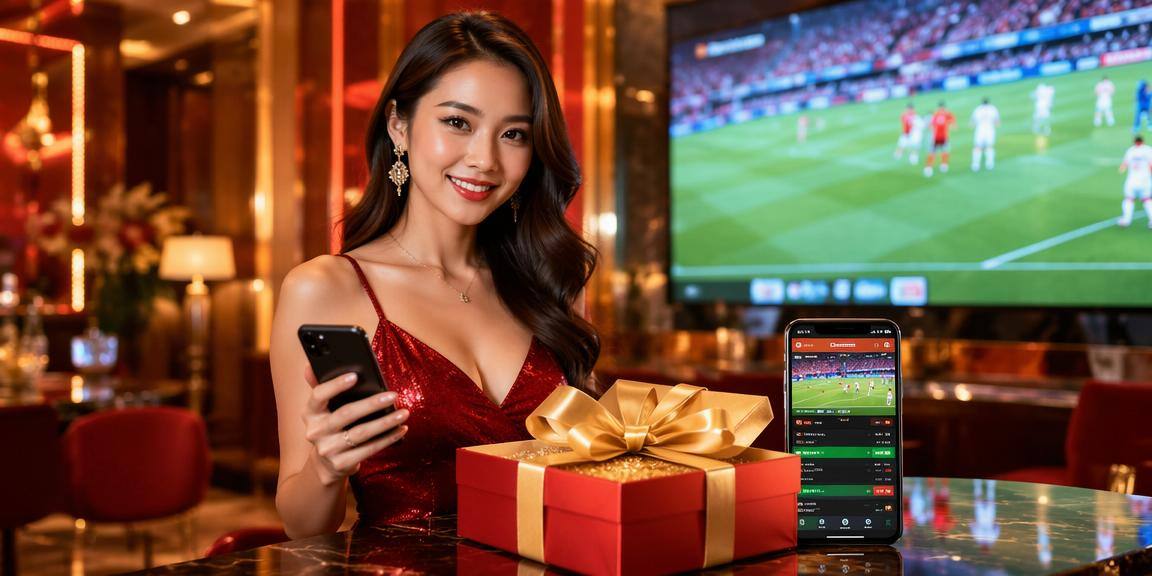 Người chơi theo dõi trận bóng đá và đặt cược trực tuyến