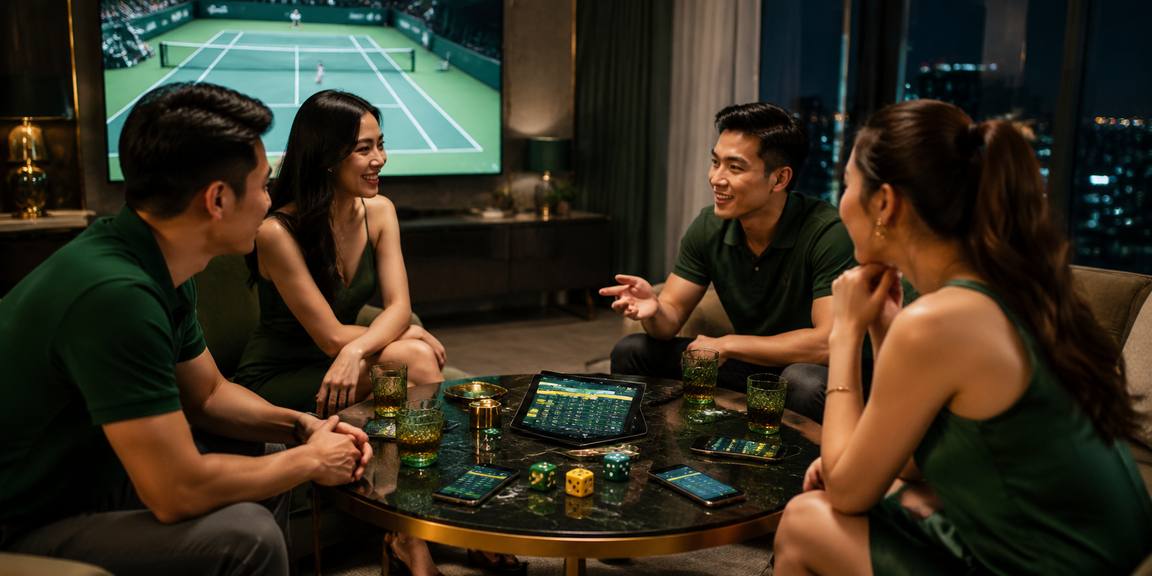 Fan hâm mộ xem bóng đá và cá cược
